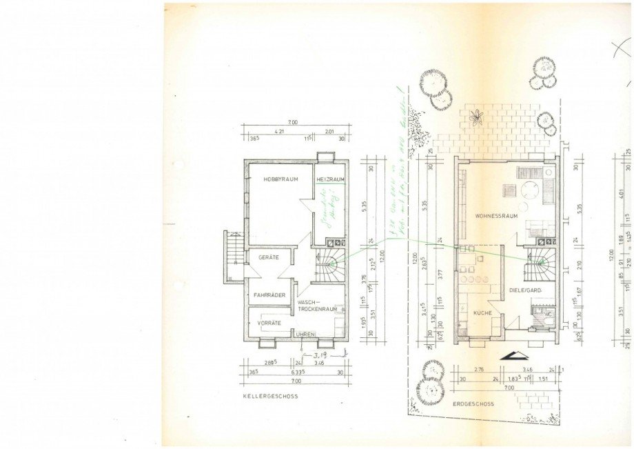 Grundrisse_Seite_2 Reihenendhaus Wuppertal