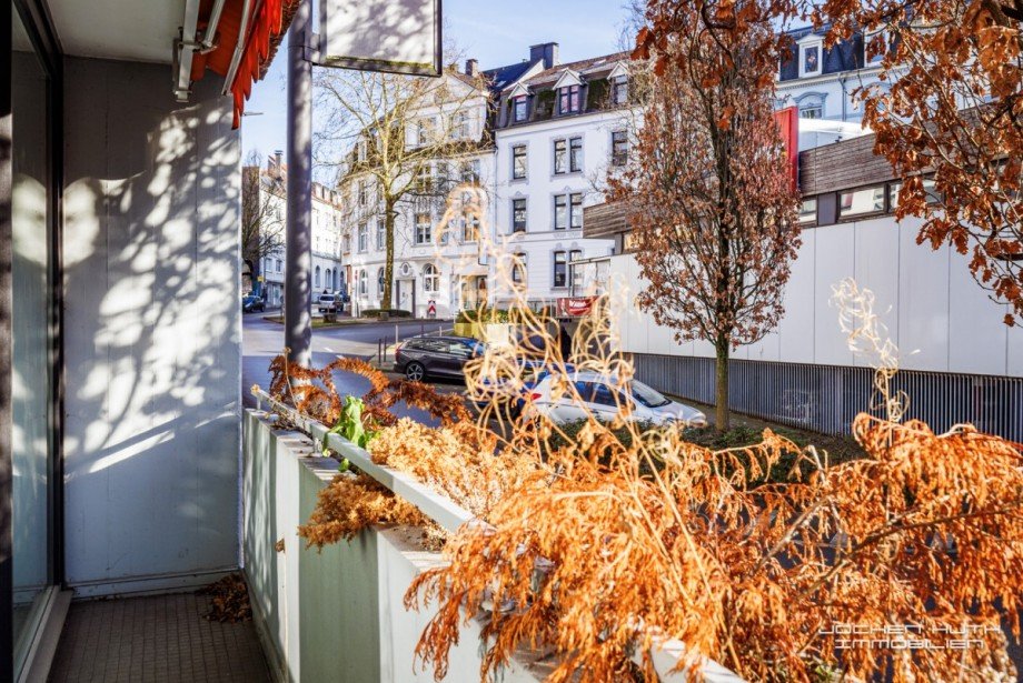 Balkon vor dem Schlafraum Wohnung Wuppertal