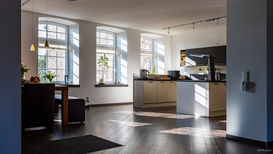K�chenbereich Loft-Studio-Atelier Wuppertal