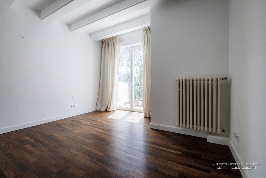 Schlafraum Maisonettewohnung D�sseldorf