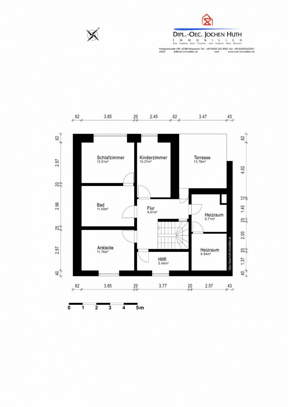 Mittlere Ebene Reihenmittelhaus Wuppertal