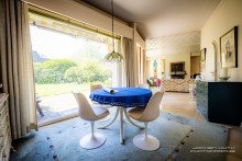 Essplatz Richtung Wohnraum * VERKAUFT * Toelleturm: charmanter Winkel- Walmdachbungalow