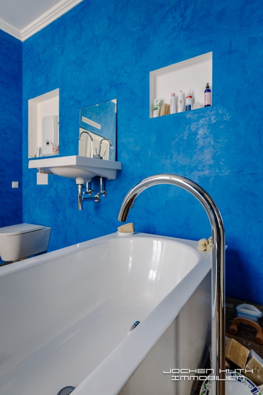 Bad (abweichend vom Plan) Etagenwohnung Wuppertal