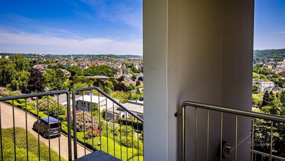 Ausblick vom Turm aus Etagenwohnung Wuppertal