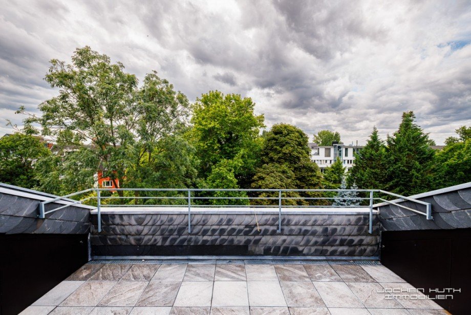 Dachterrasse Maisonettewohnung D�sseldorf