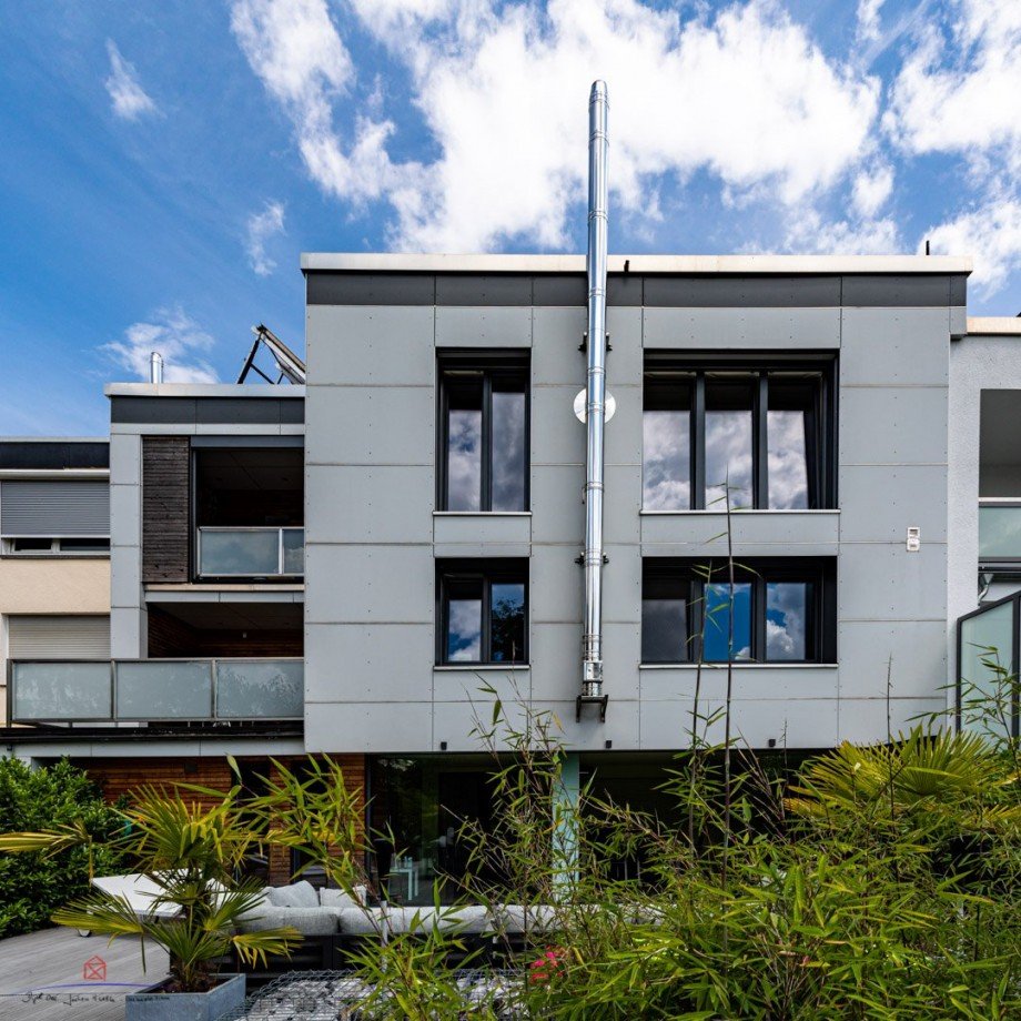 R�ckfront Reihenmittelhaus Wuppertal